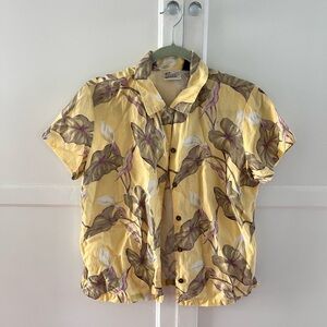 Pataloha Patagonia 2003 Limited Edition Floral Hawaiian‎ Shirt Women's 8